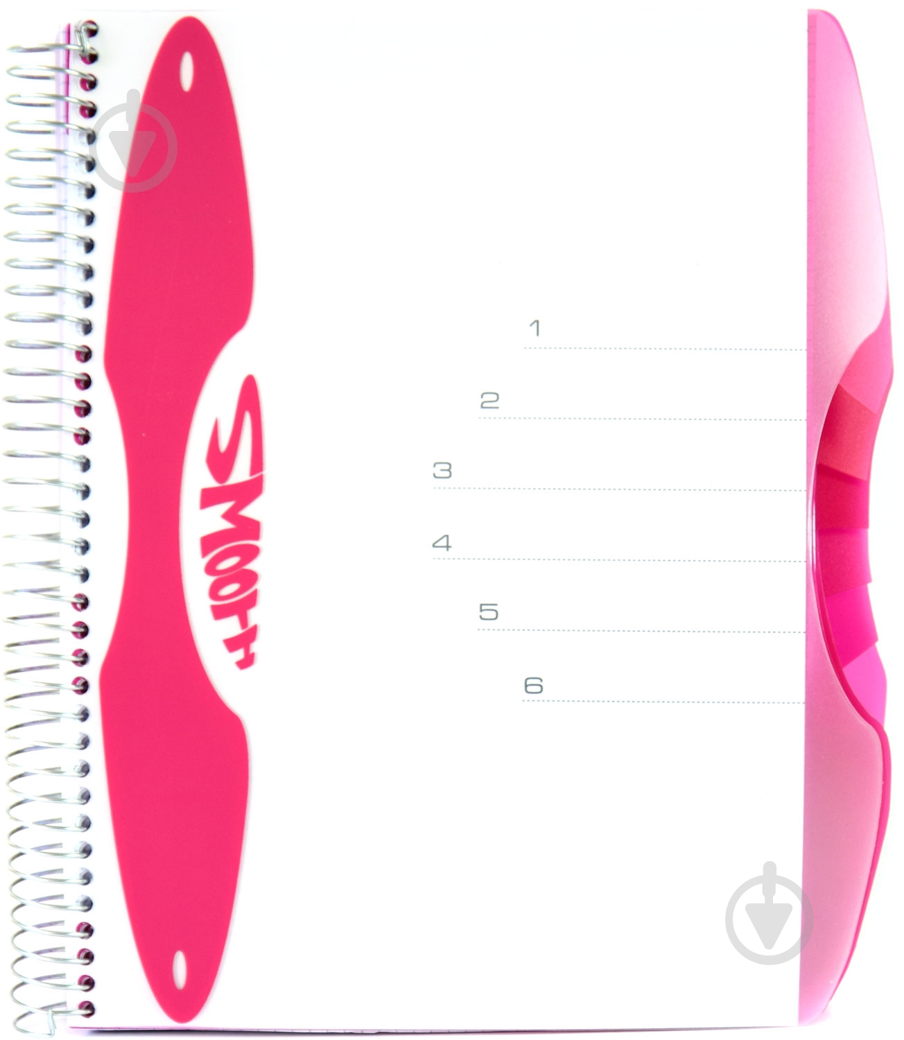 Блокнот Smooth A6 150 листов красный с рисунком Mintra - фото 1 Блокнот Smooth A6 150 листов красный с рисунком Mintra - фото 1