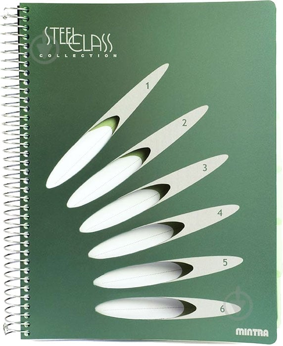 Блокнот Steel Class A4 150 листов зеленый с рисунком Mintra - фото 1 Блокнот Steel Class A4 150 листов зеленый с рисунком Mintra - фото 1