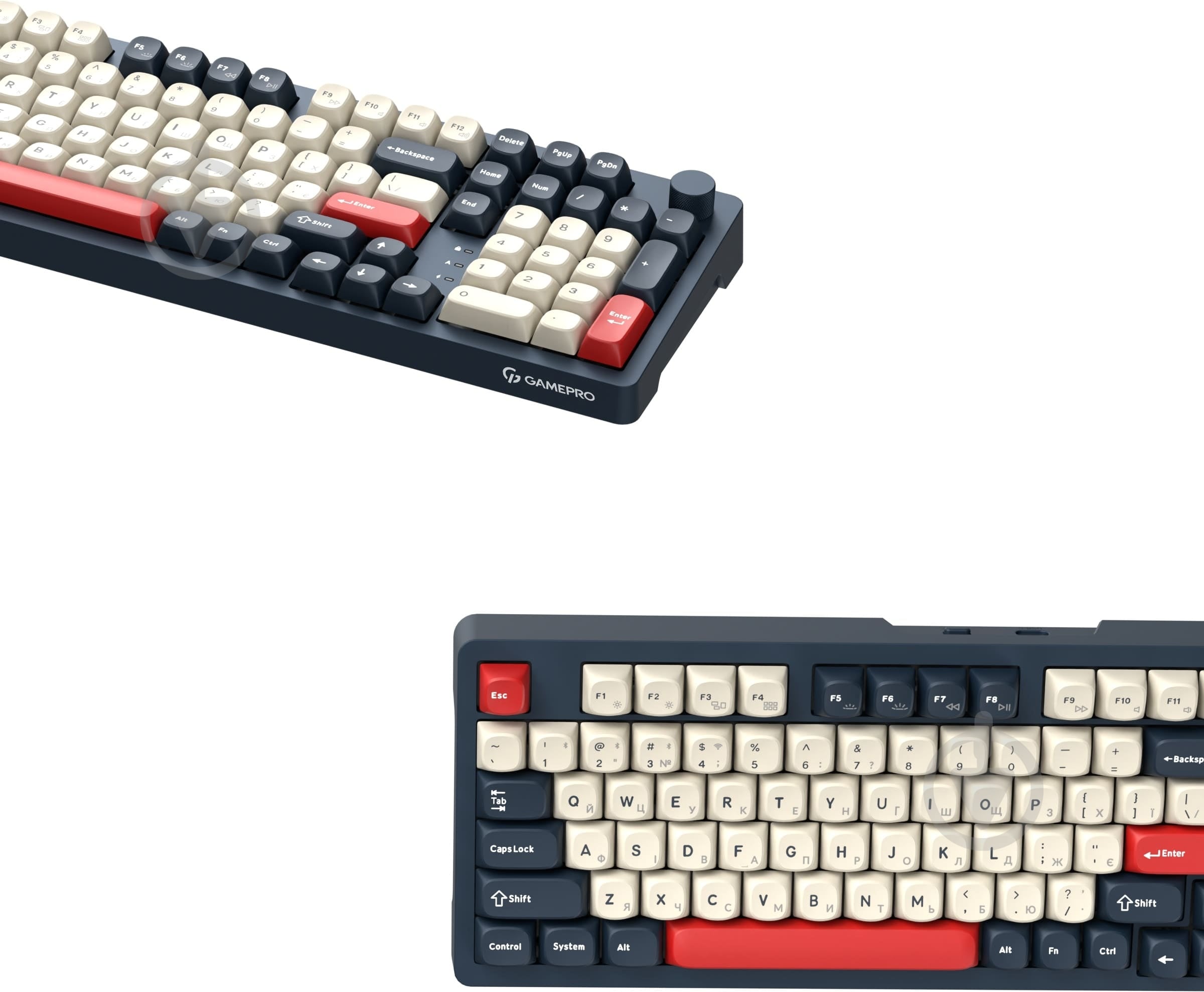 Клавиатура беспроводная GamePro (MK305BL) Asgard Drakkar - фото 4