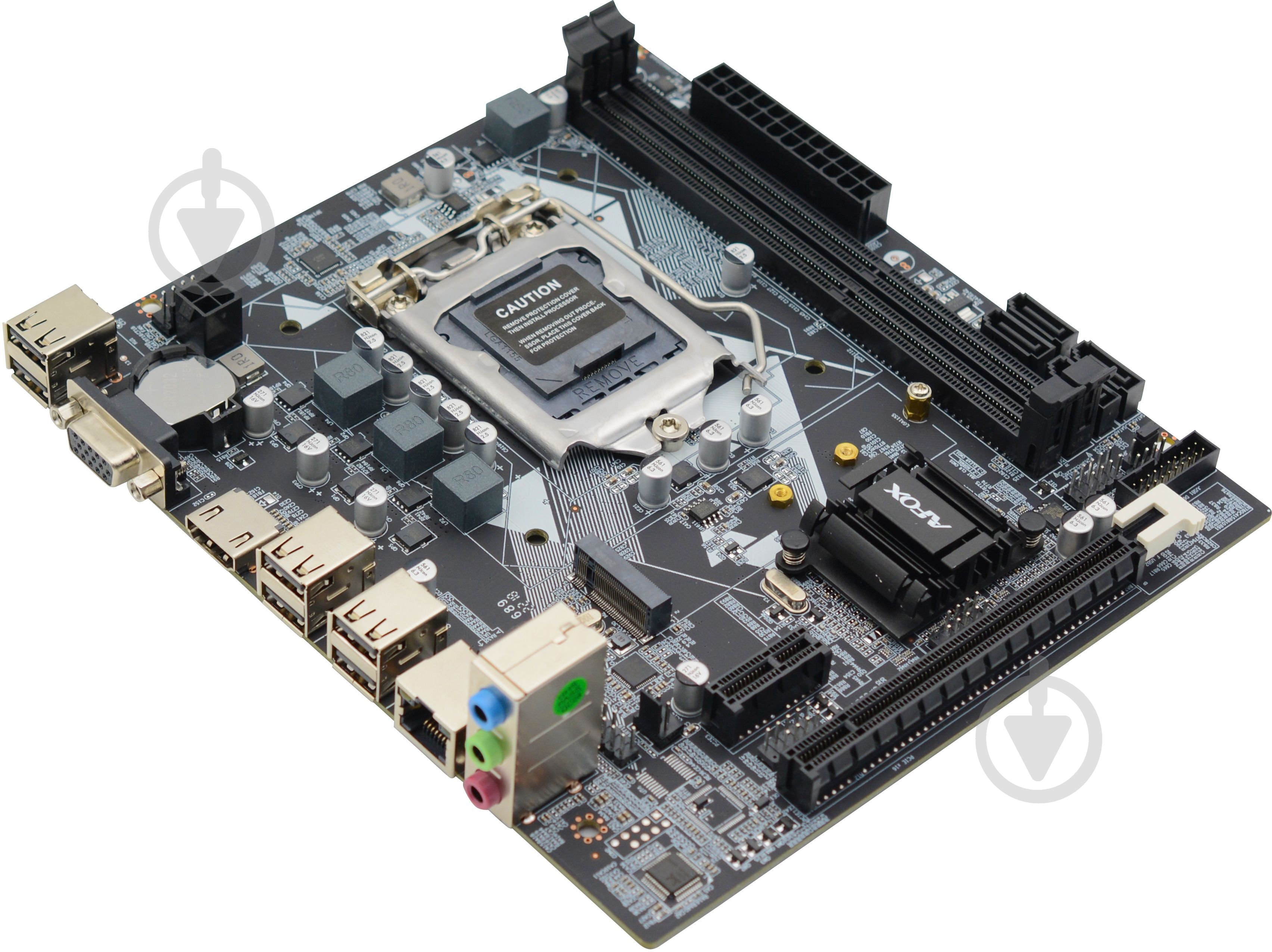 Материнская плата AFOX IH61-MA2-V3 (Socket 1155, Intel G41, micro ATX) - фото 4