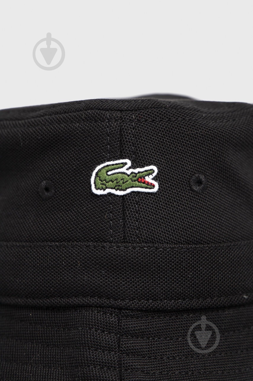 Панама Lacoste RK2056-HDE M черный - фото 2 Панама Lacoste RK2056-HDE M черный - фото 2