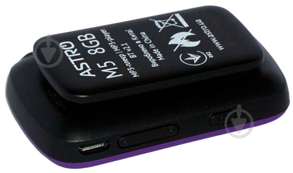 MP3-плеер Astro (M5 Black/Purple) - фото 3