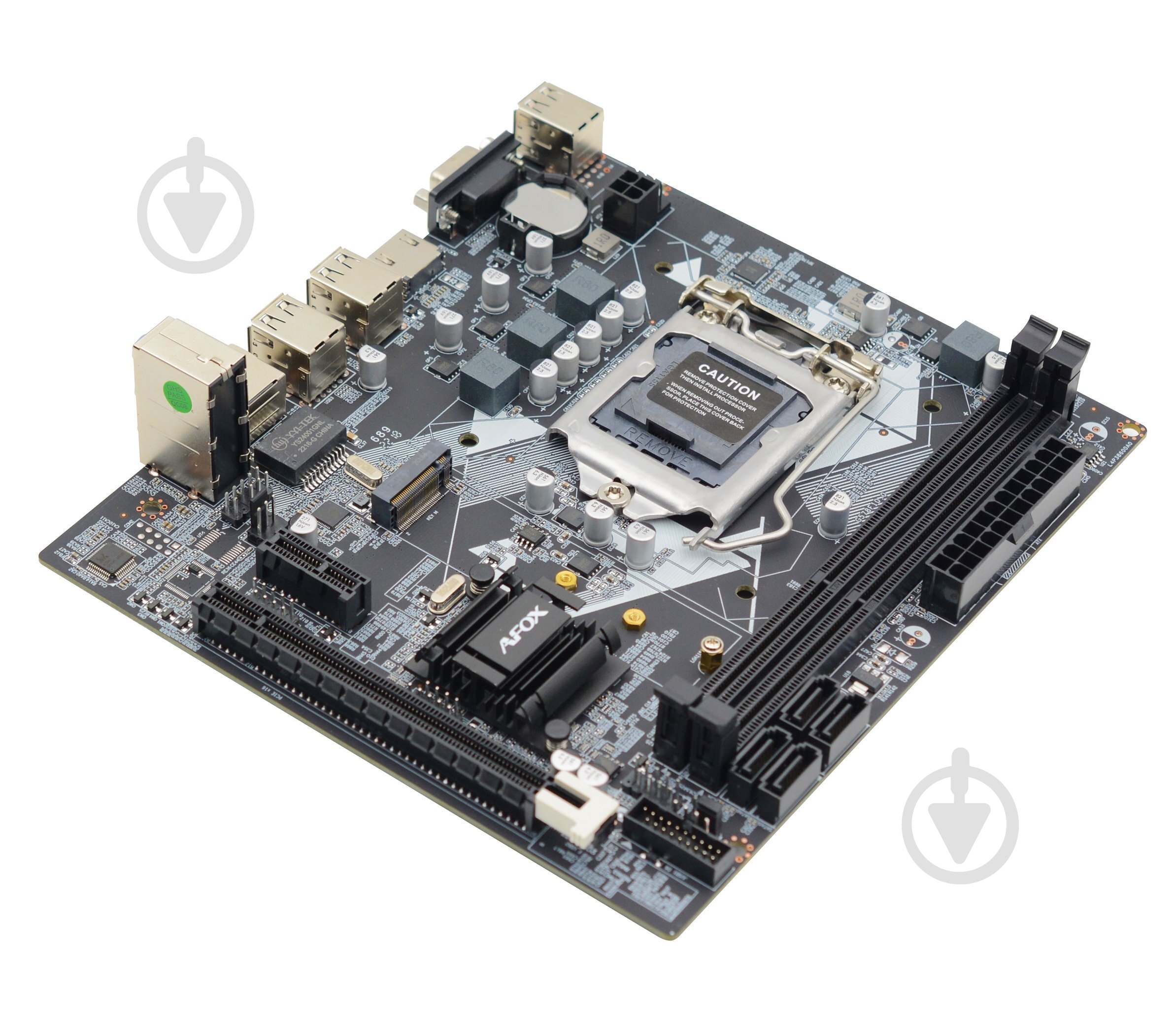 Материнская плата AFOX IH61-MA2-V4 (Socket 1155, Intel H61, micro ATX) - фото 4
