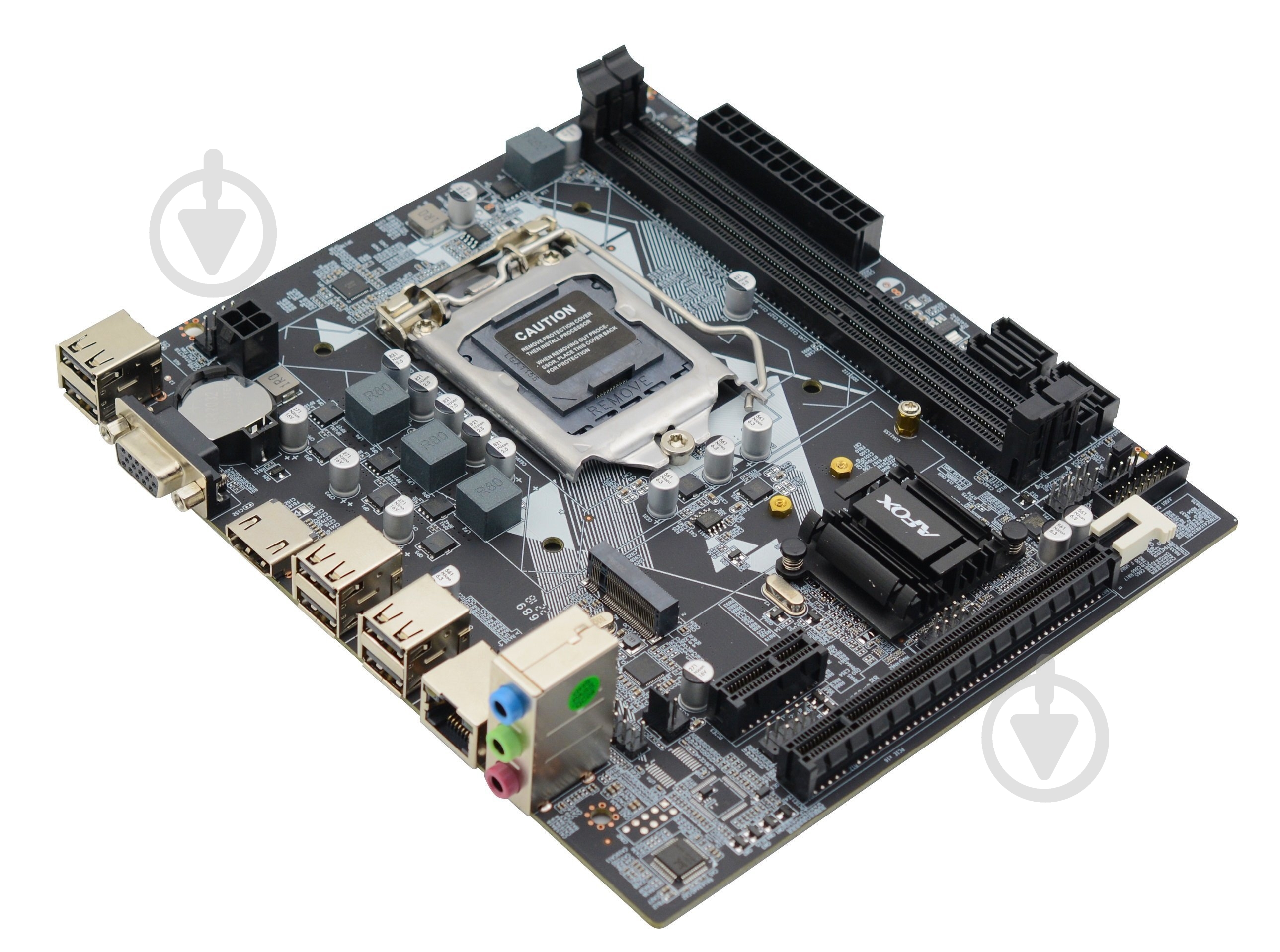 Материнская плата AFOX IH61-MA2-V4 (Socket 1155, Intel H61, micro ATX) - фото 3