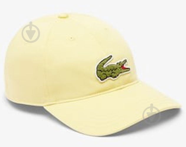Кепка Lacoste RK3186-107 OS желтый - фото 1
