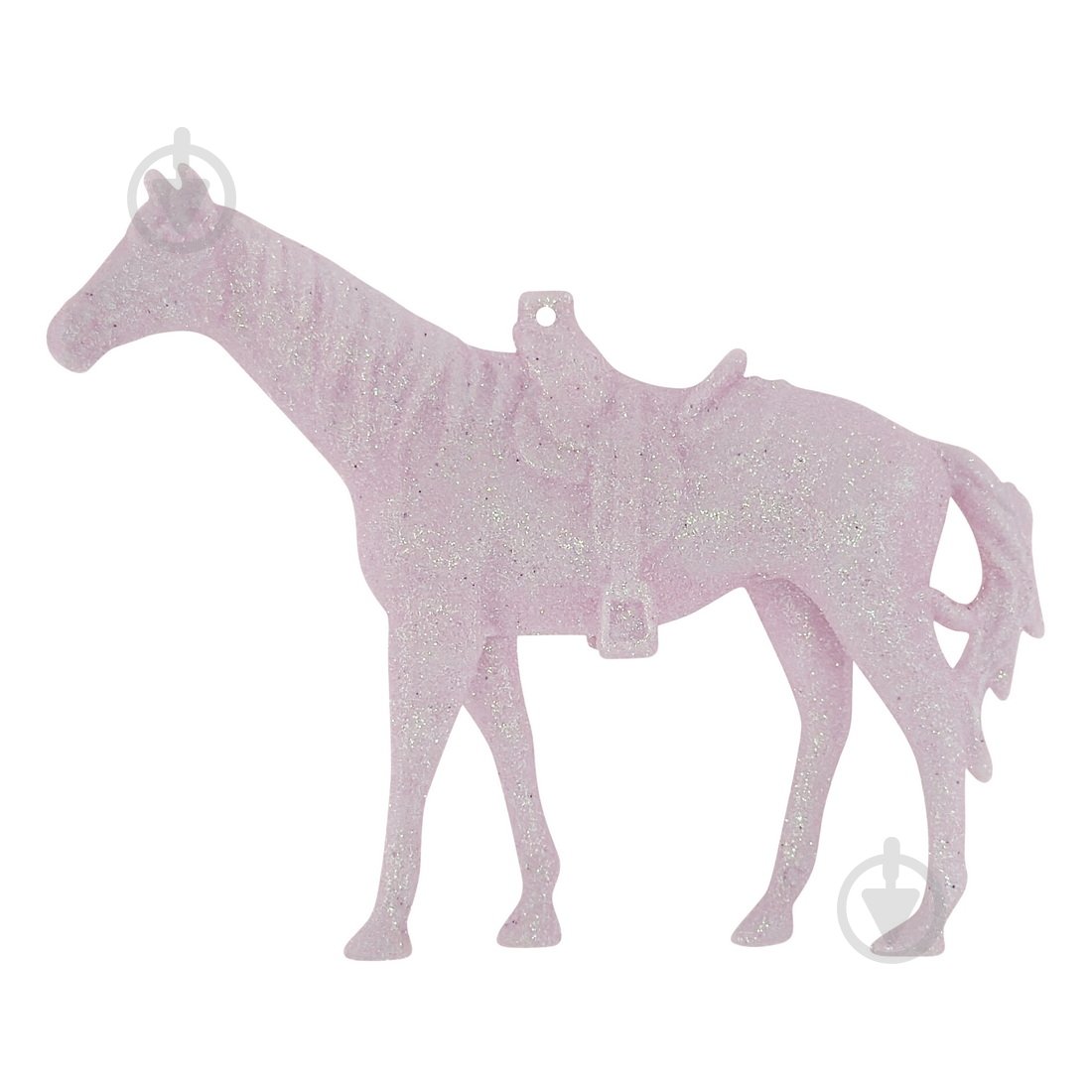 Украшение новогоднее MIS LT Лошадь 10 см розовый - фото 1 Украшение новогоднее MIS LT Лошадь 10 см розовый - фото 1