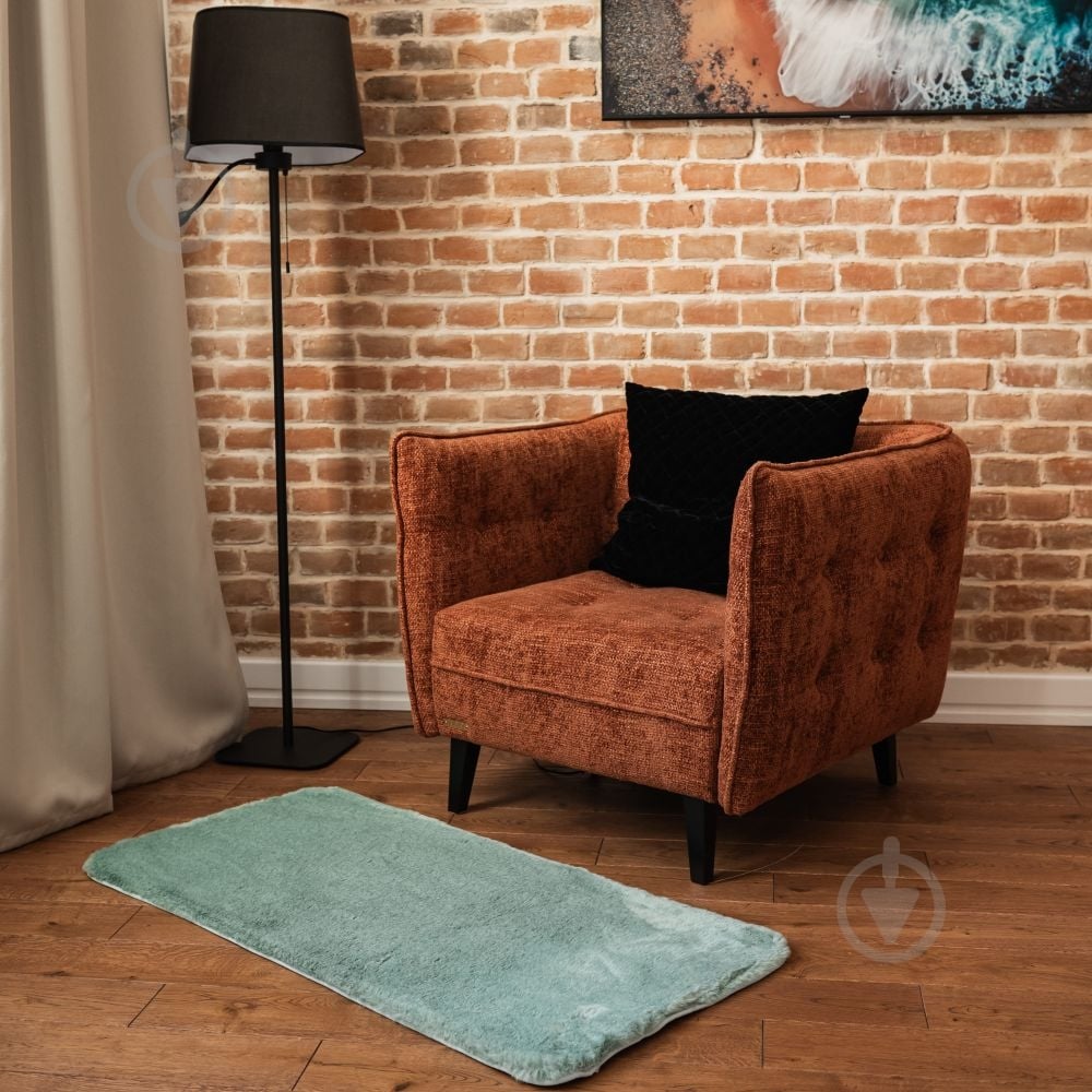 Ковер Dariana TWEED мятный 75x150 см - фото 4