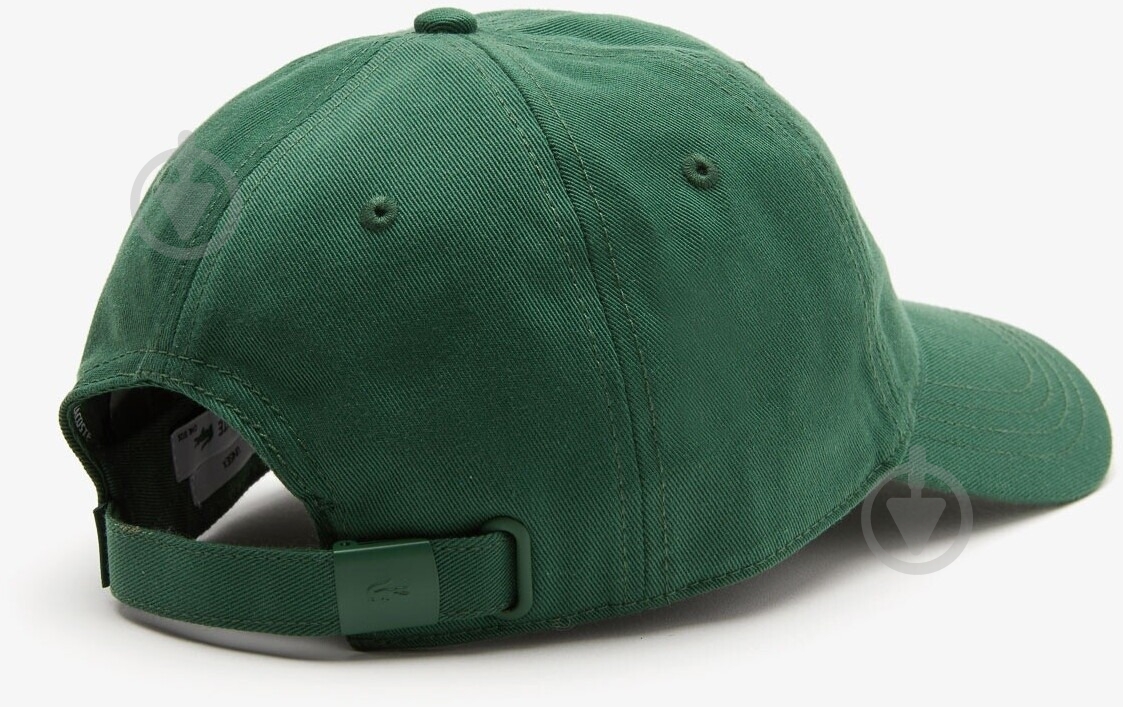 Кепка Lacoste RK0491-132 one size зеленый - фото 2