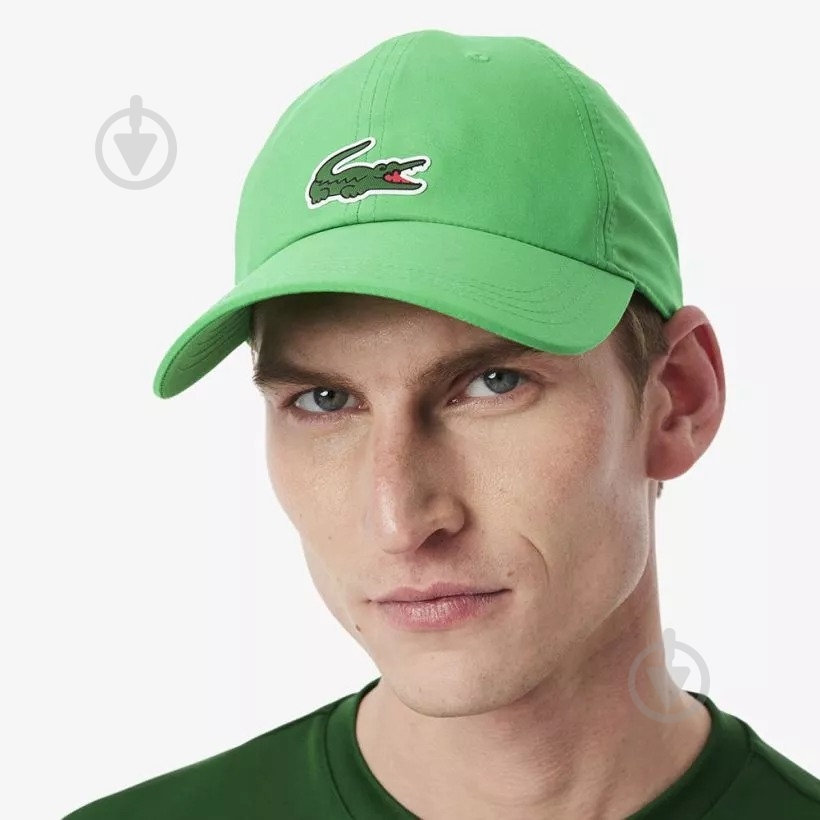 Кепка Lacoste RK2450-SIW one size зеленый - фото 4