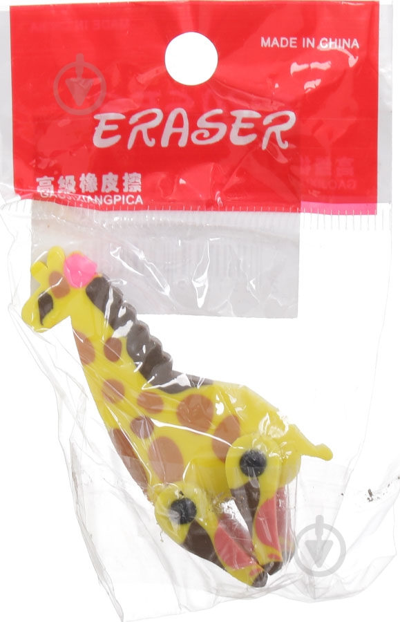 Ластик Зверушки Жираф - фото 3 Ластик Зверушки Жираф - фото 3