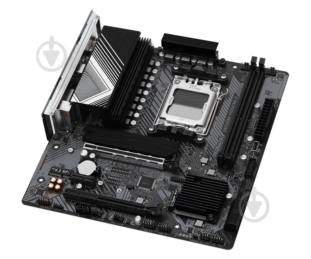 Материнская плата ASRock B650M-HDV/M.2 (Socket AM5, AMD B650, ATX) - фото 4