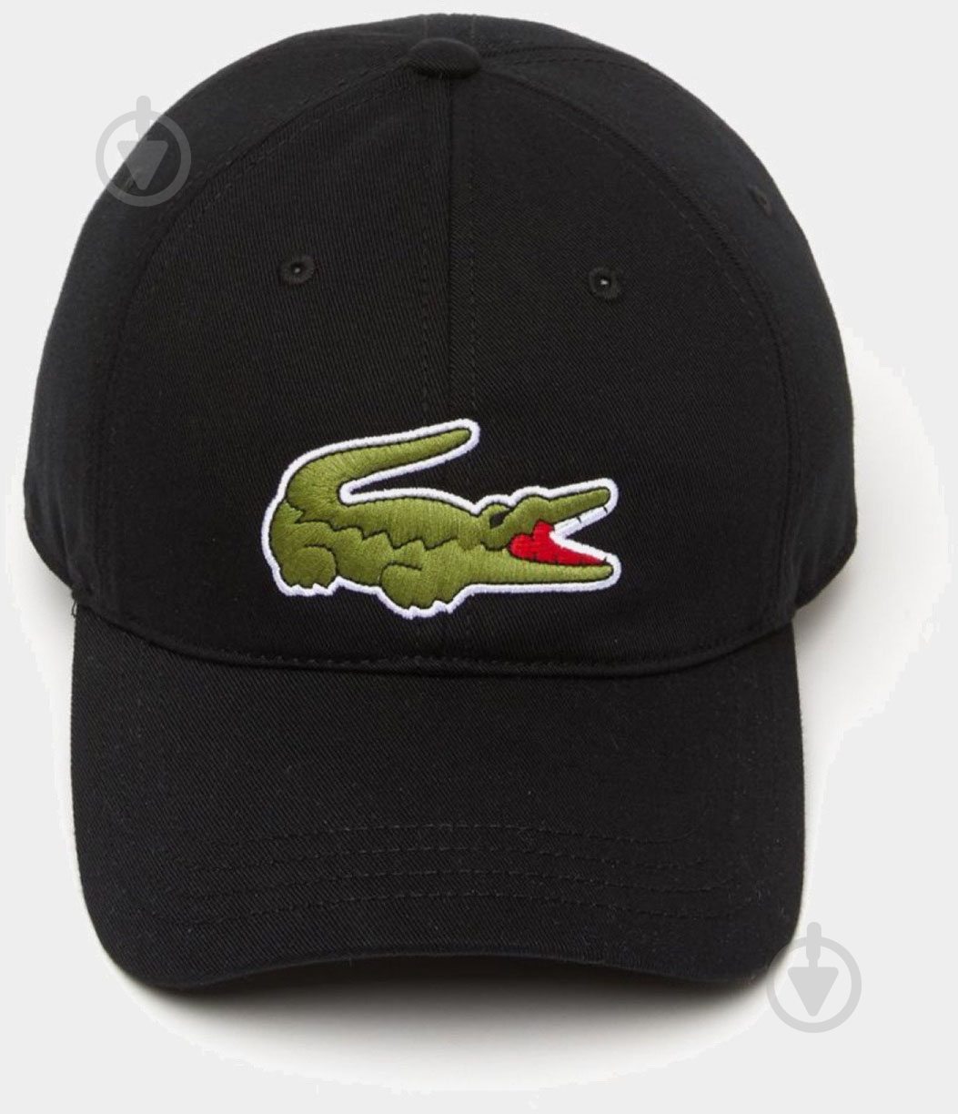 Кепка Lacoste RK9871-031 one size черный - фото 2 Кепка Lacoste RK9871-031 one size черный - фото 2
