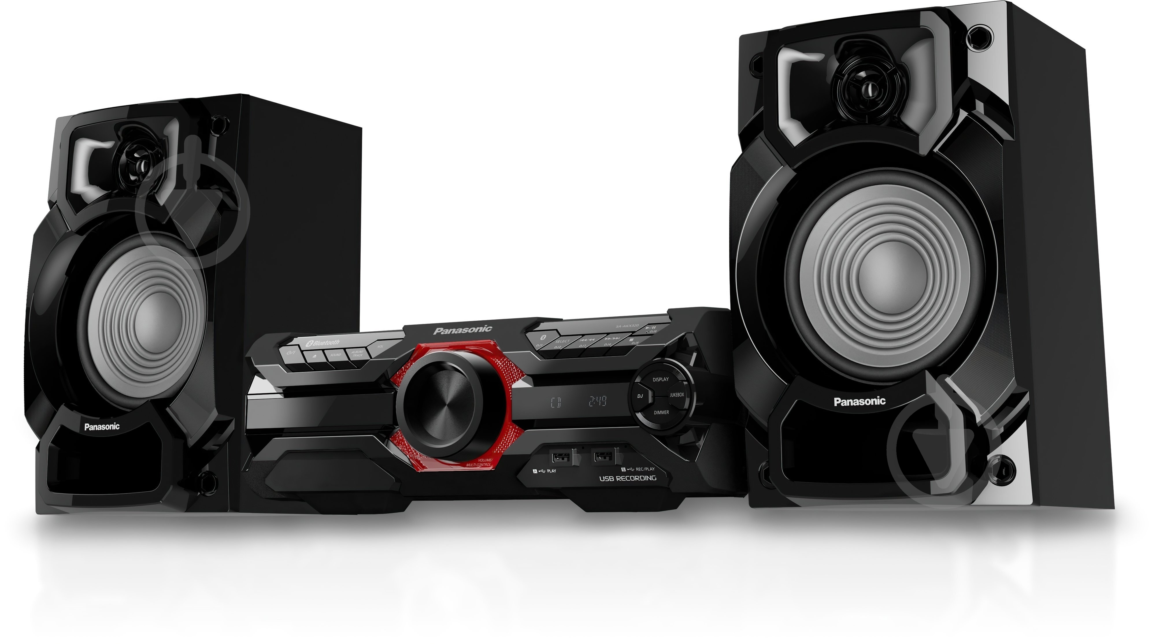 Мини-система Panasonic SC-AKX320GSK black - фото 2