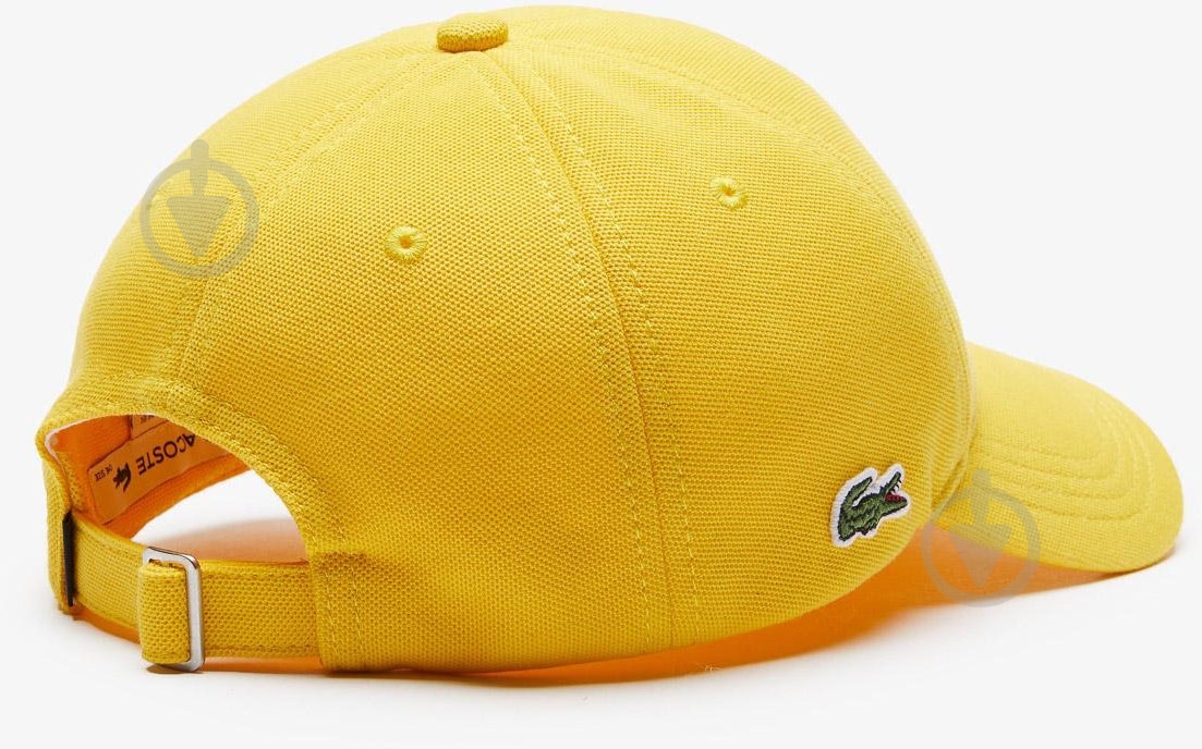 Кепка Lacoste RK2022-US3 one size желтый - фото 1