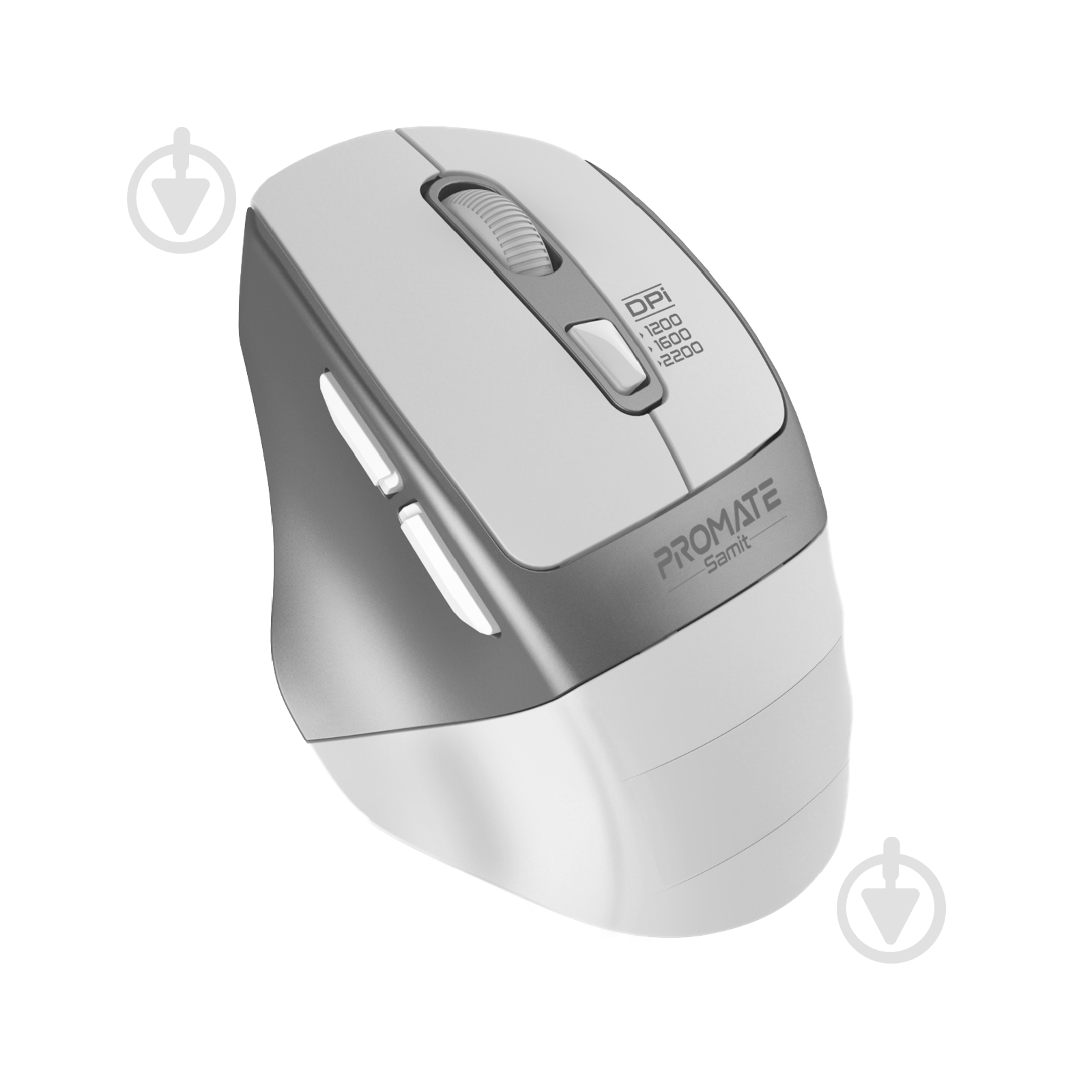 Миша Promate Samit Wireless white (samit.white) - фото 1