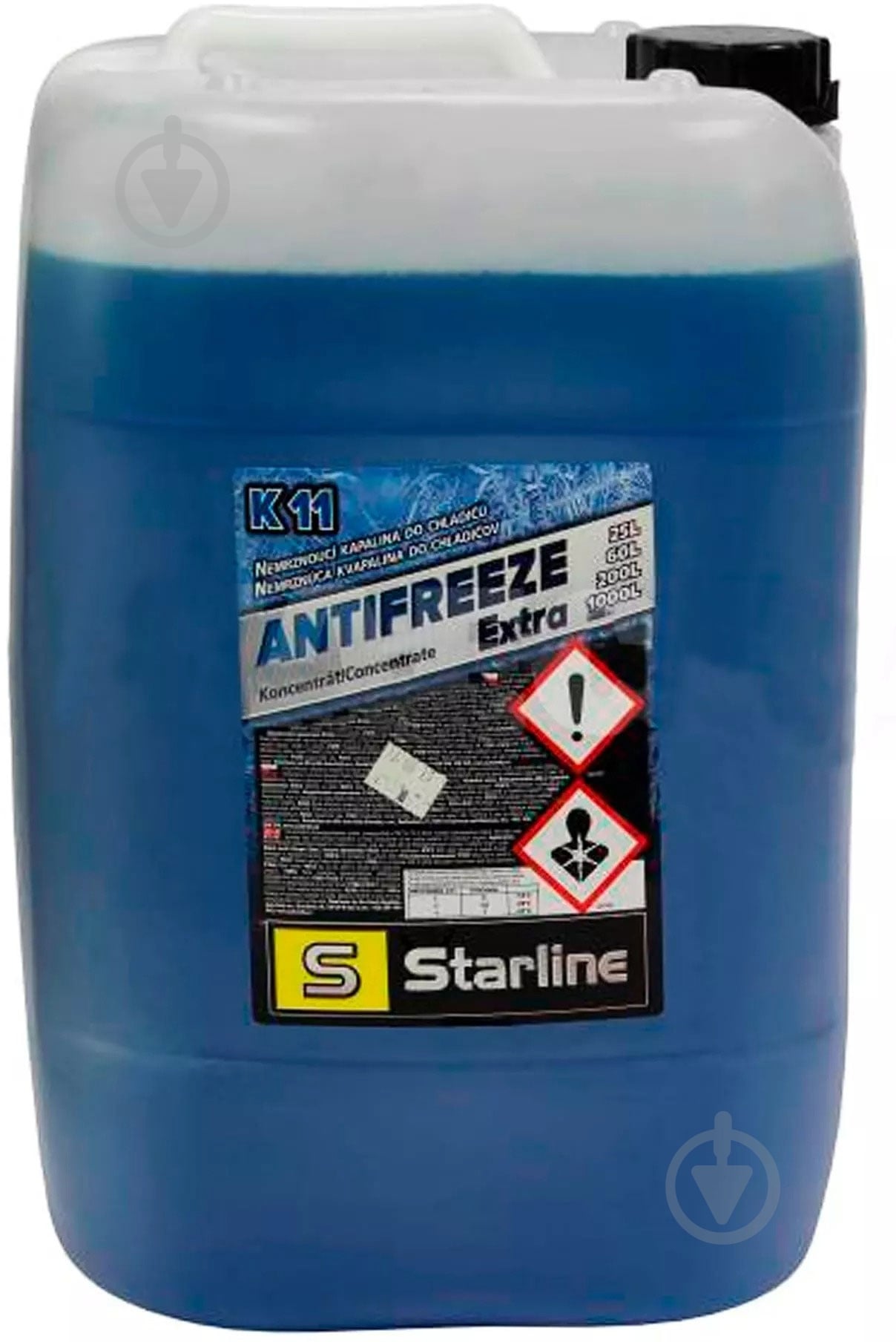Антифриз STARLINE (NA K11-25) G11 концентрат 25 л синий (NA K11-25) - фото 1