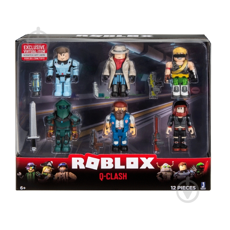 Набор фигурок Jazwares Roblox Multipack Q-Clash W7 ROB0307 - фото 1 Набор фигурок Jazwares Roblox Multipack Q-Clash W7 ROB0307 - фото 1