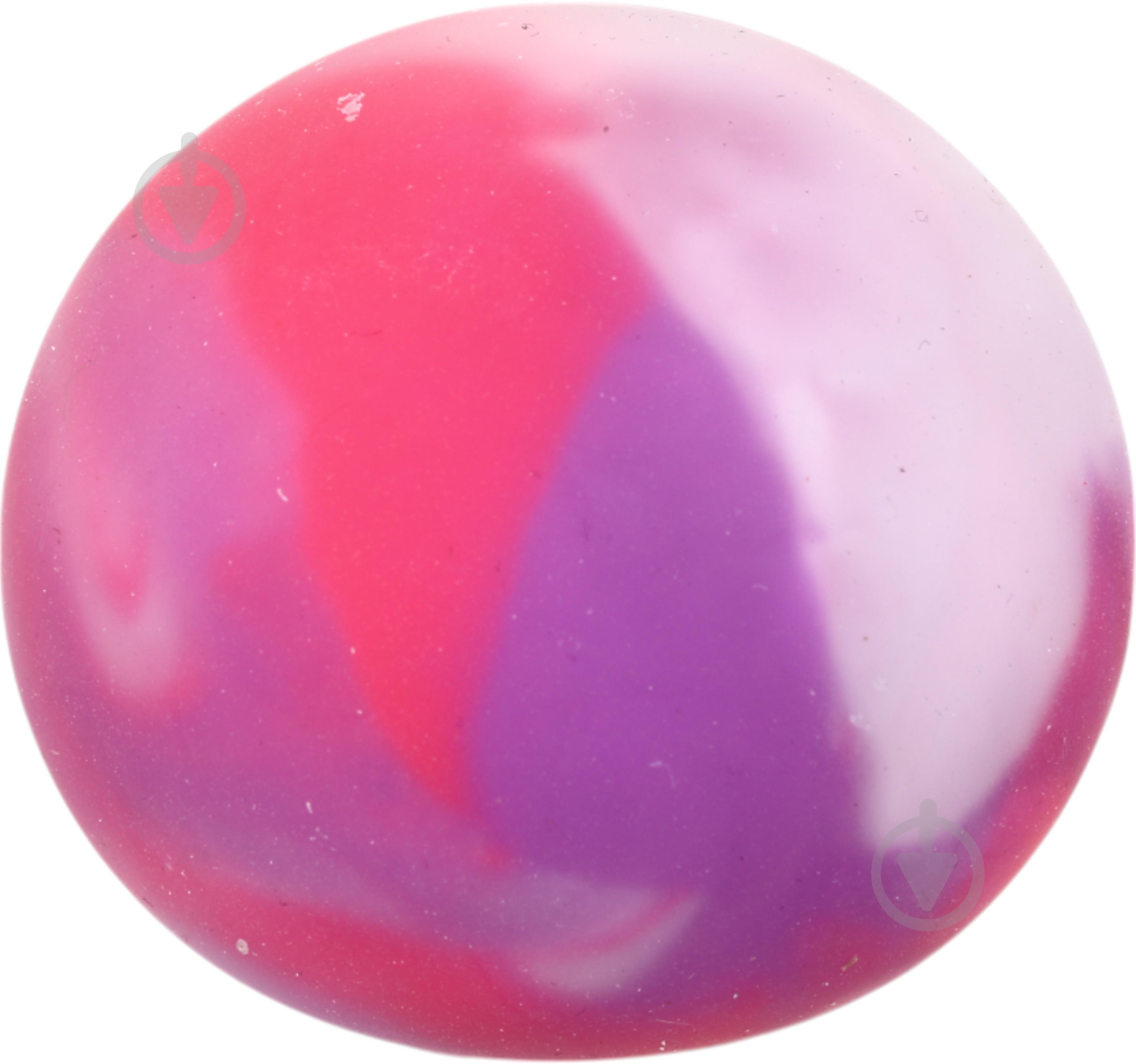 Іграшка-антистрес PIXIE барвистий м'яч 86 г 65 мм в асорт. CKS-10741 - фото 4