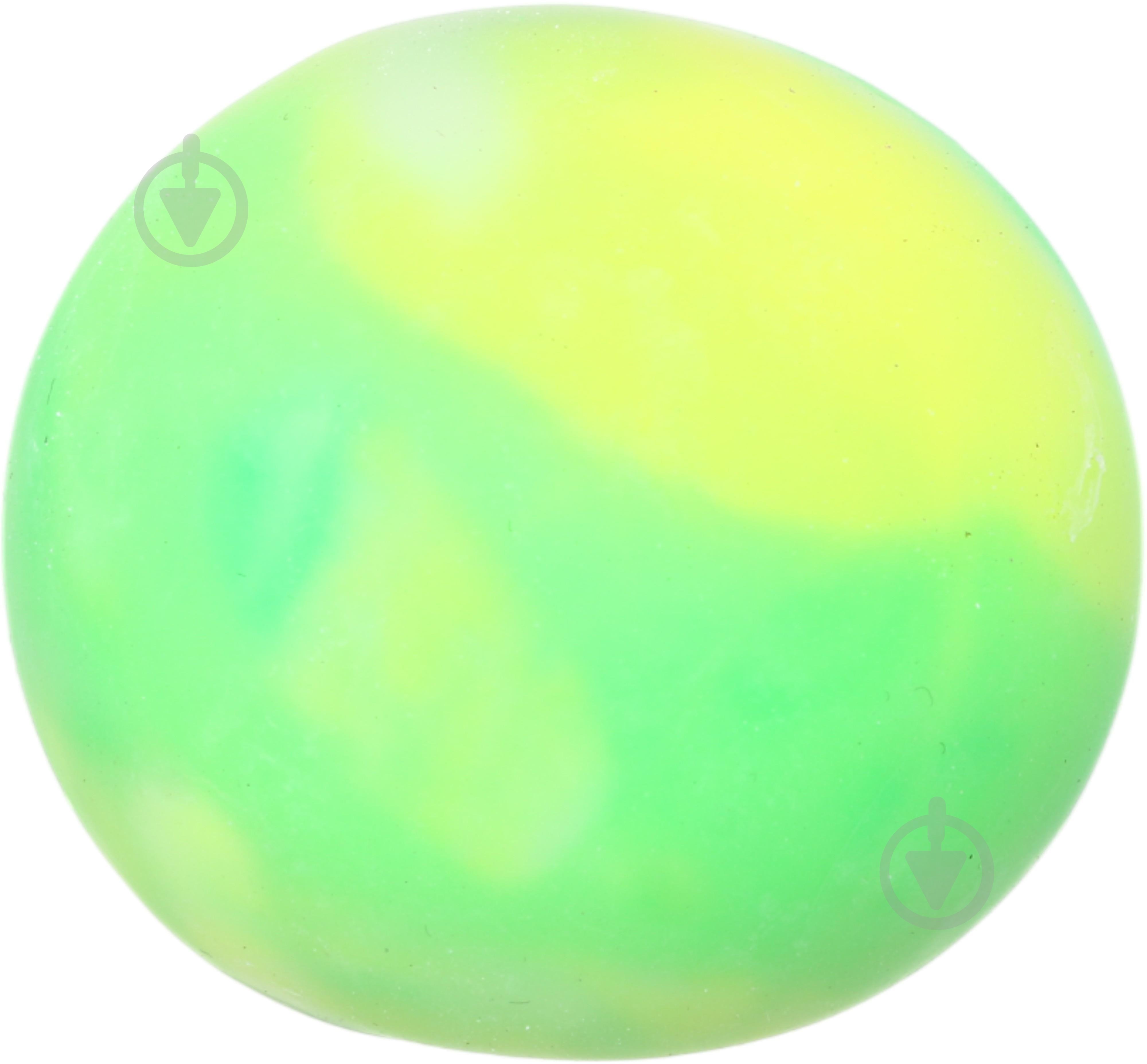 Іграшка-антистрес PIXIE барвистий м'яч 86 г 65 мм в асорт. CKS-10741 - фото 5