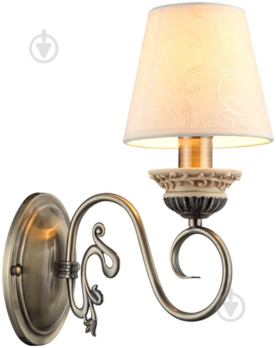 Бра Arte Lamp IVORY 1x60 Вт E14 античная бронза - фото 1