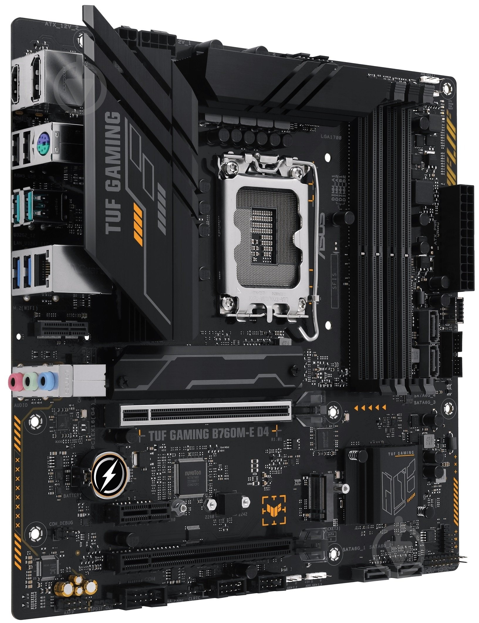 Материнська плата Asus 90MB1E90-M0EAY0 (Socket 1700, Intel B760, micro ATX) - фото 2