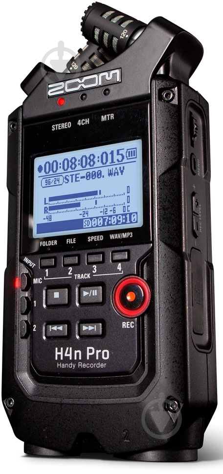 Диктофон Цифровой ZOOM H4n PRO BLK (286071) - фото 17