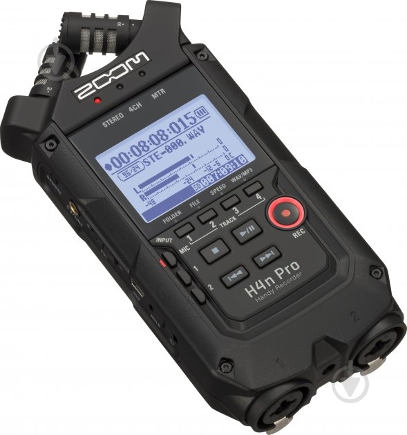 Диктофон Цифровой ZOOM H4n PRO BLK (286071) - фото 2