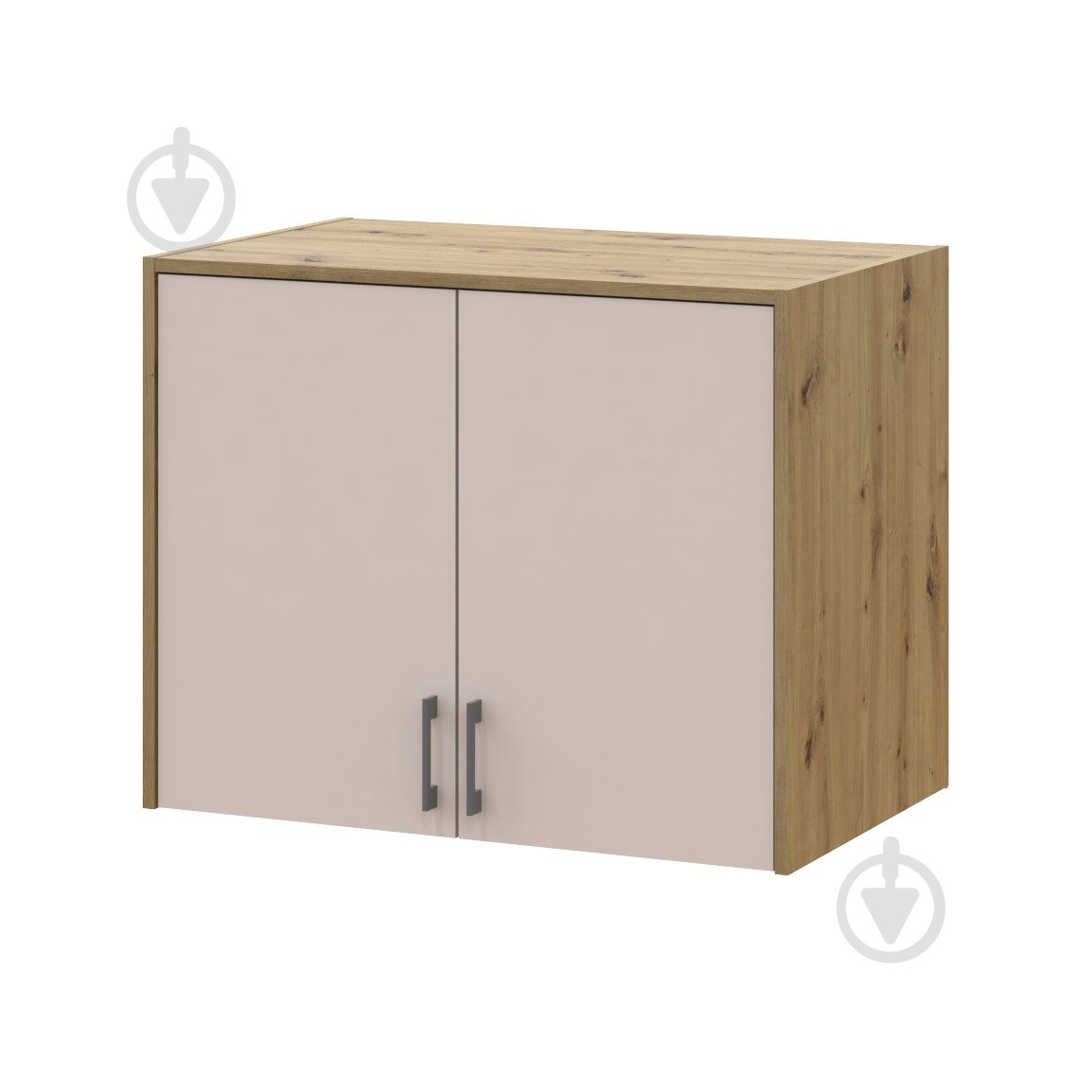 Шафа верхня Doros Антресоль Висока 2ДСП 650х820х520 мм дуб артізан / кашемір - фото 1 Шафа верхня Doros Антресоль Висока 2ДСП 650х820х520 мм дуб артізан / кашемір - фото 1