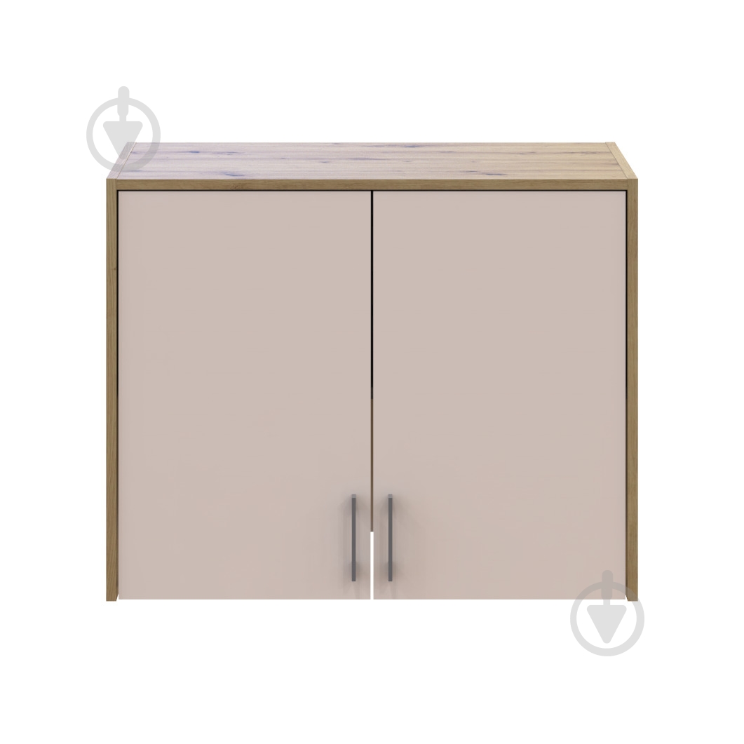 Шафа верхня Doros Антресоль Висока 2ДСП 650х820х520 мм дуб артізан / кашемір - фото 4 Шафа верхня Doros Антресоль Висока 2ДСП 650х820х520 мм дуб артізан / кашемір - фото 4