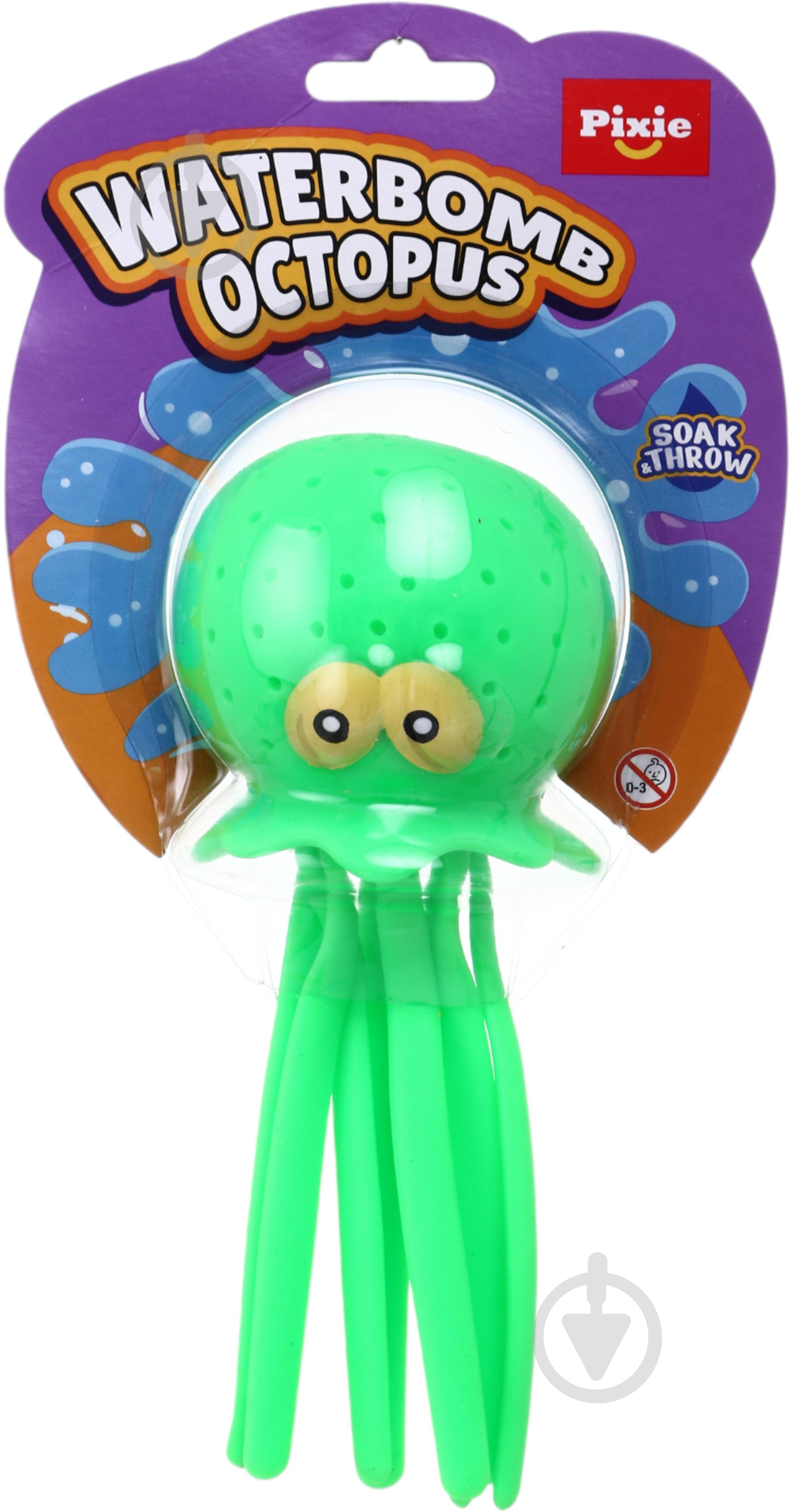 Игрушка-антистресс PIXIE стретч осьминог 18x7.5 см в ассорт. CKS-10217 - фото 2