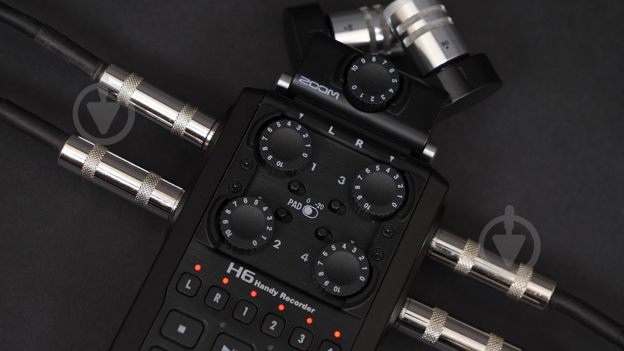Диктофон Цифровой ZOOM H6 BLK (286610) - фото 8