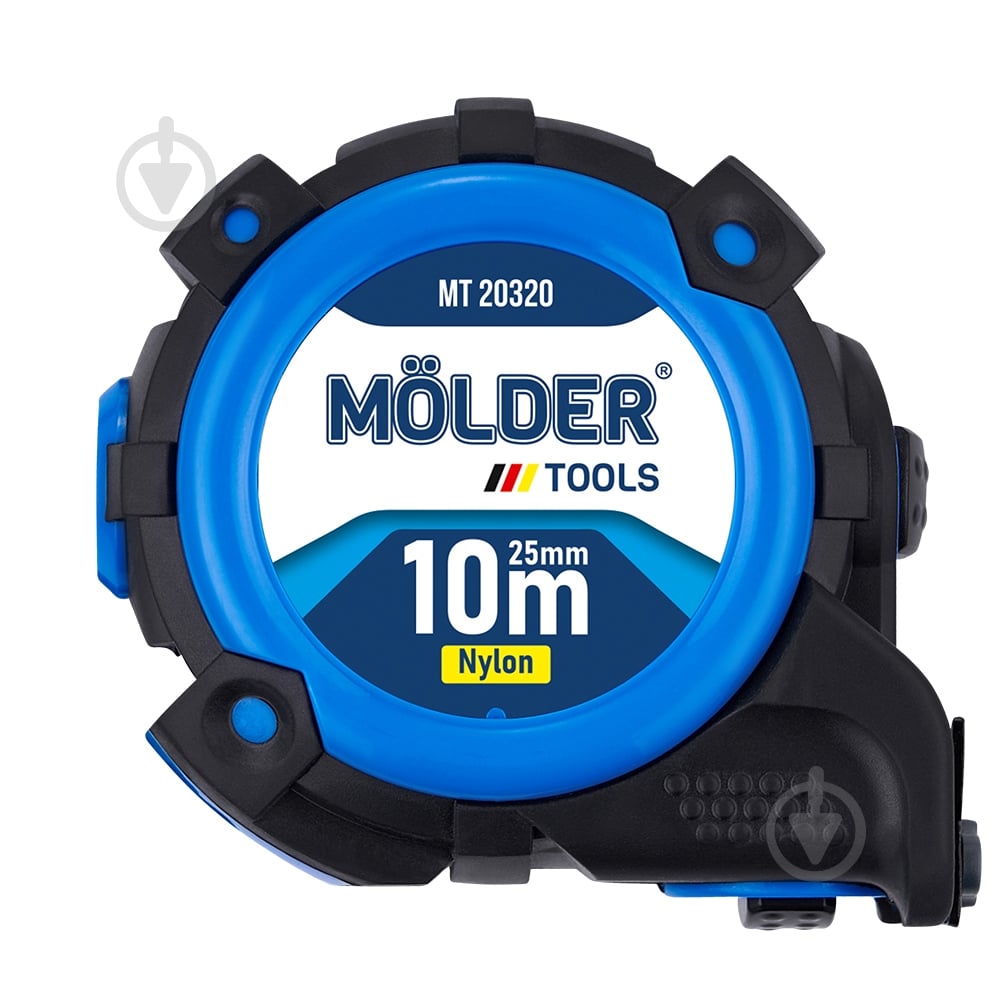 Рулетка Molder MT20320 10 м x 25 мм - фото 1 Рулетка Molder MT20320 10 м x 25 мм - фото 1