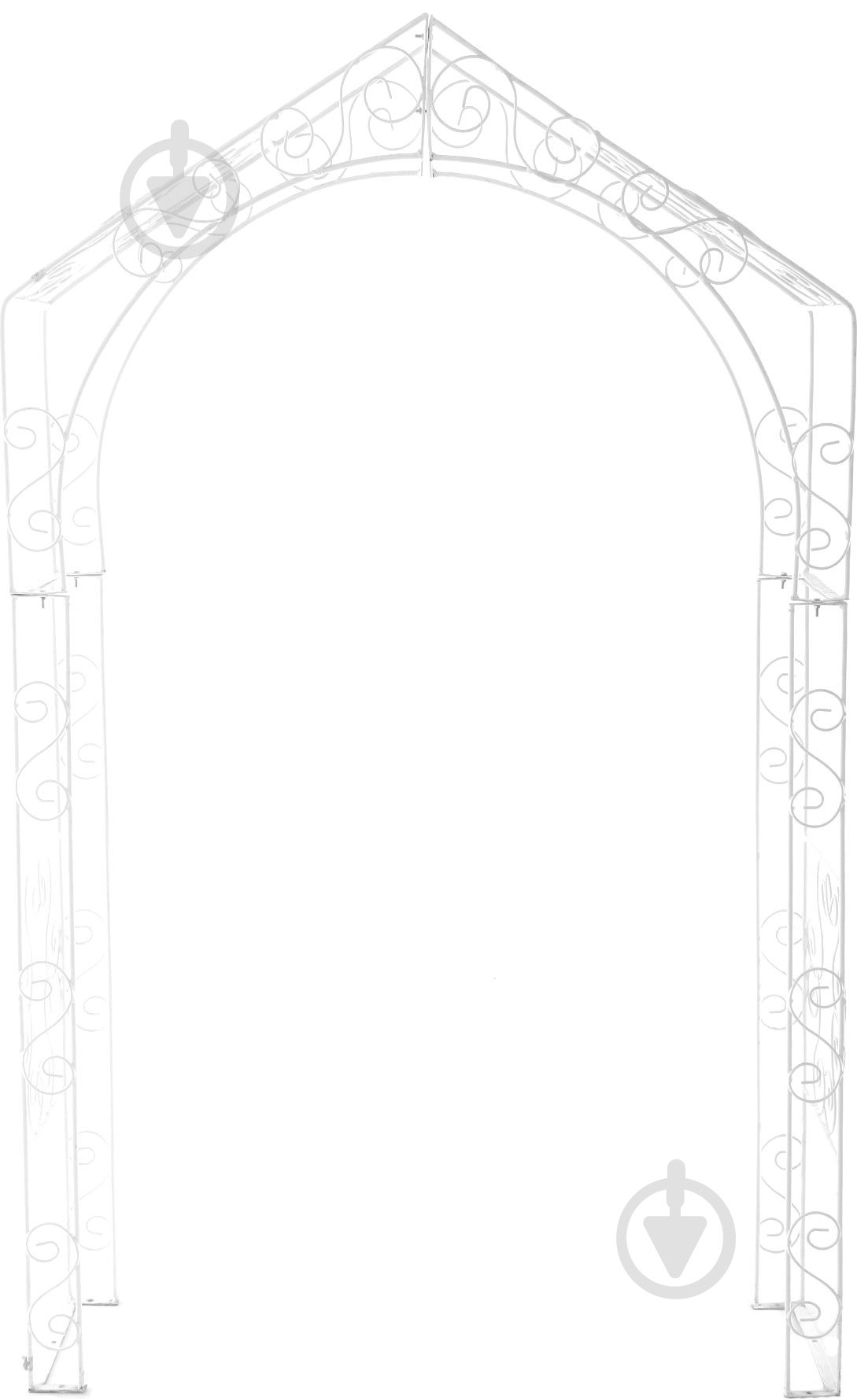 Арка садовая Прованс 2 м белый - фото 1 Арка садовая Прованс 2 м белый - фото 1