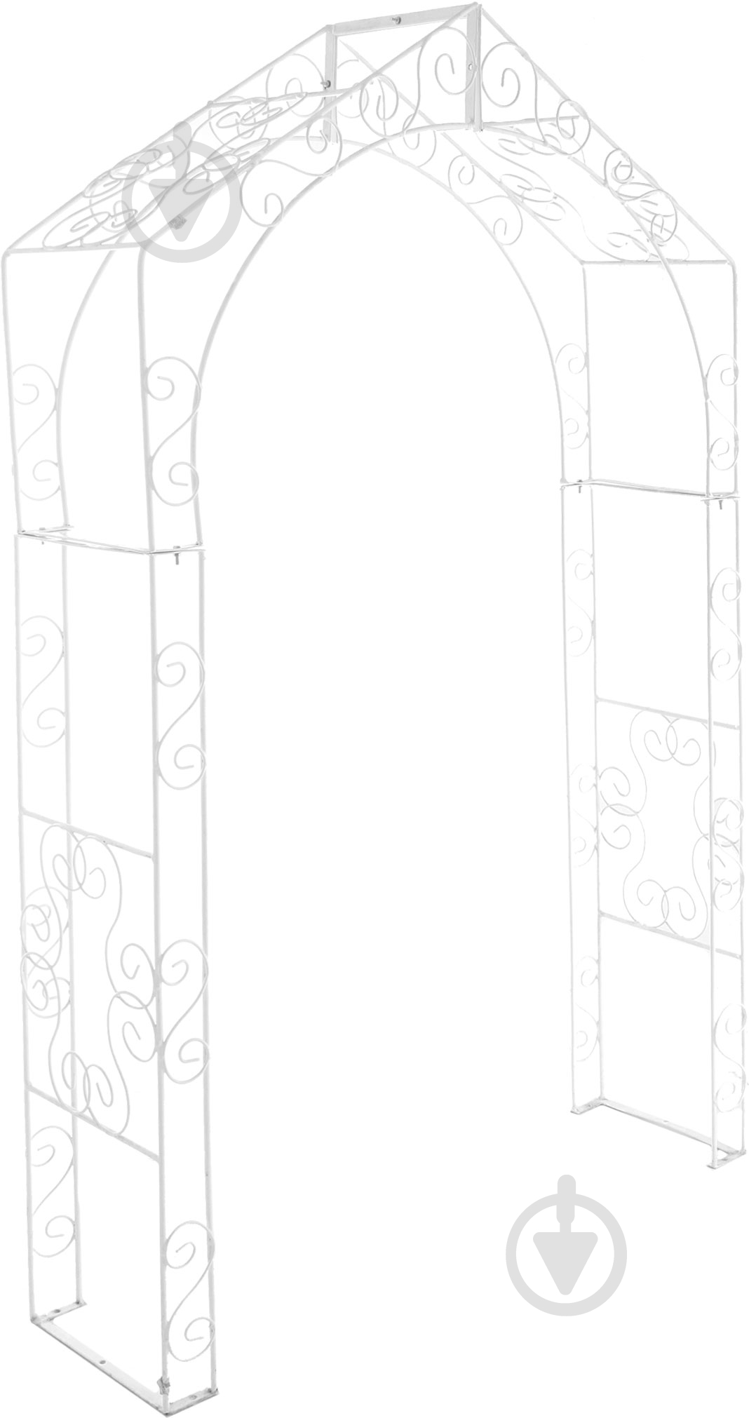 Арка садовая Прованс 2 м белый - фото 2 Арка садовая Прованс 2 м белый - фото 2