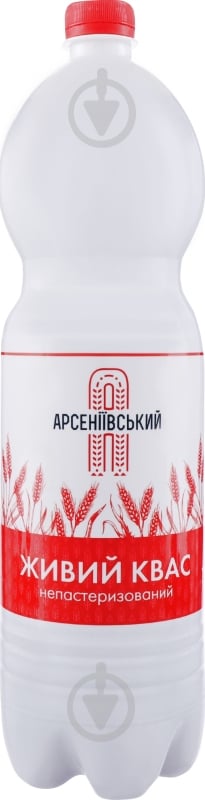 Квас Арсеніївський живой 1,5 л - фото 1