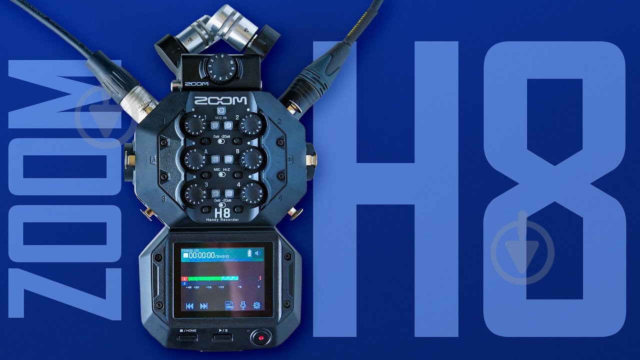 Диктофон Цифровий ZOOM H8 (286880) - фото 29