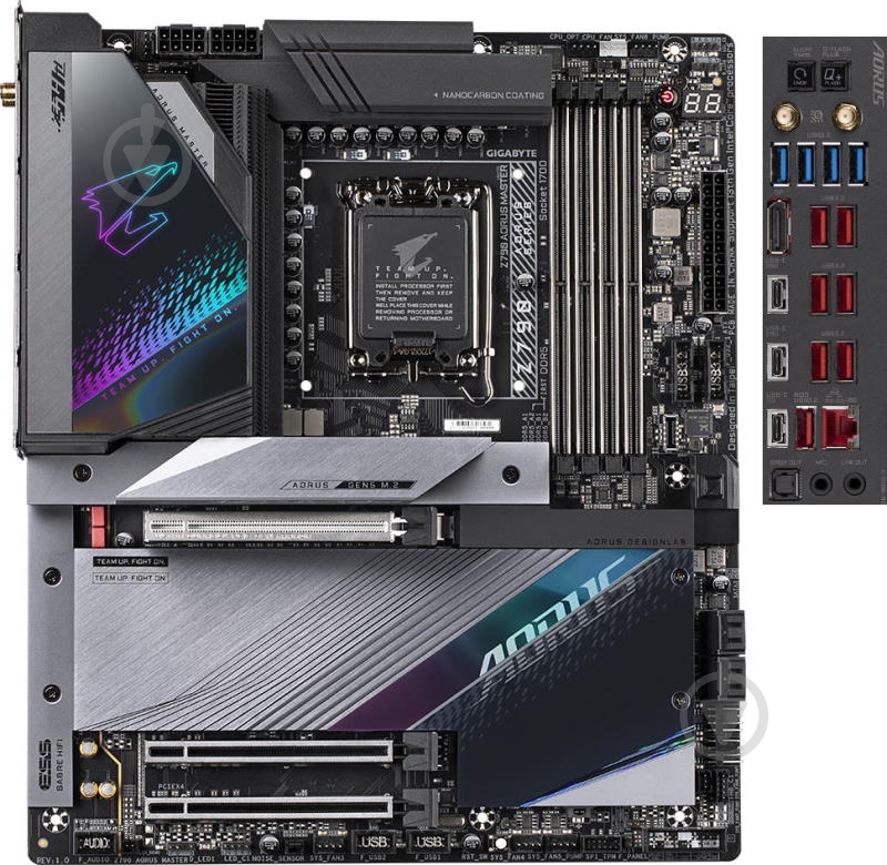 Материнская плата Gigabyte Z790 AORUS MASTER (Socket 1700, Intel Z790, E-ATX) - фото 4