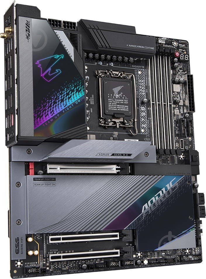 Материнская плата Gigabyte Z790 AORUS MASTER (Socket 1700, Intel Z790, E-ATX) - фото 2
