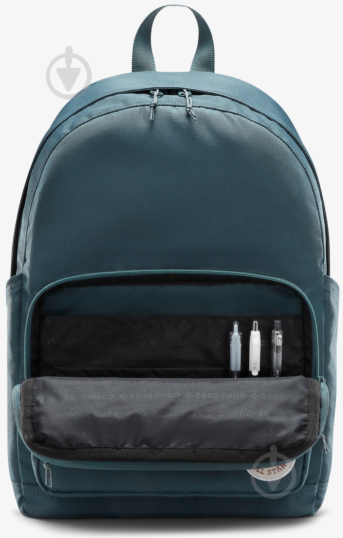 Рюкзак Converse GO 2 BACKPACK 10020533-384 24 л зеленый - фото 5