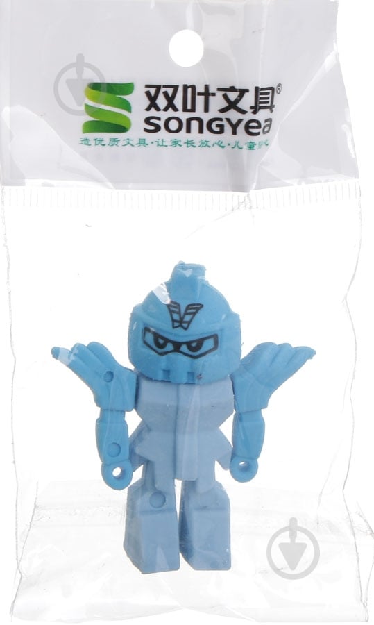 Ластик Робот голубой - фото 3