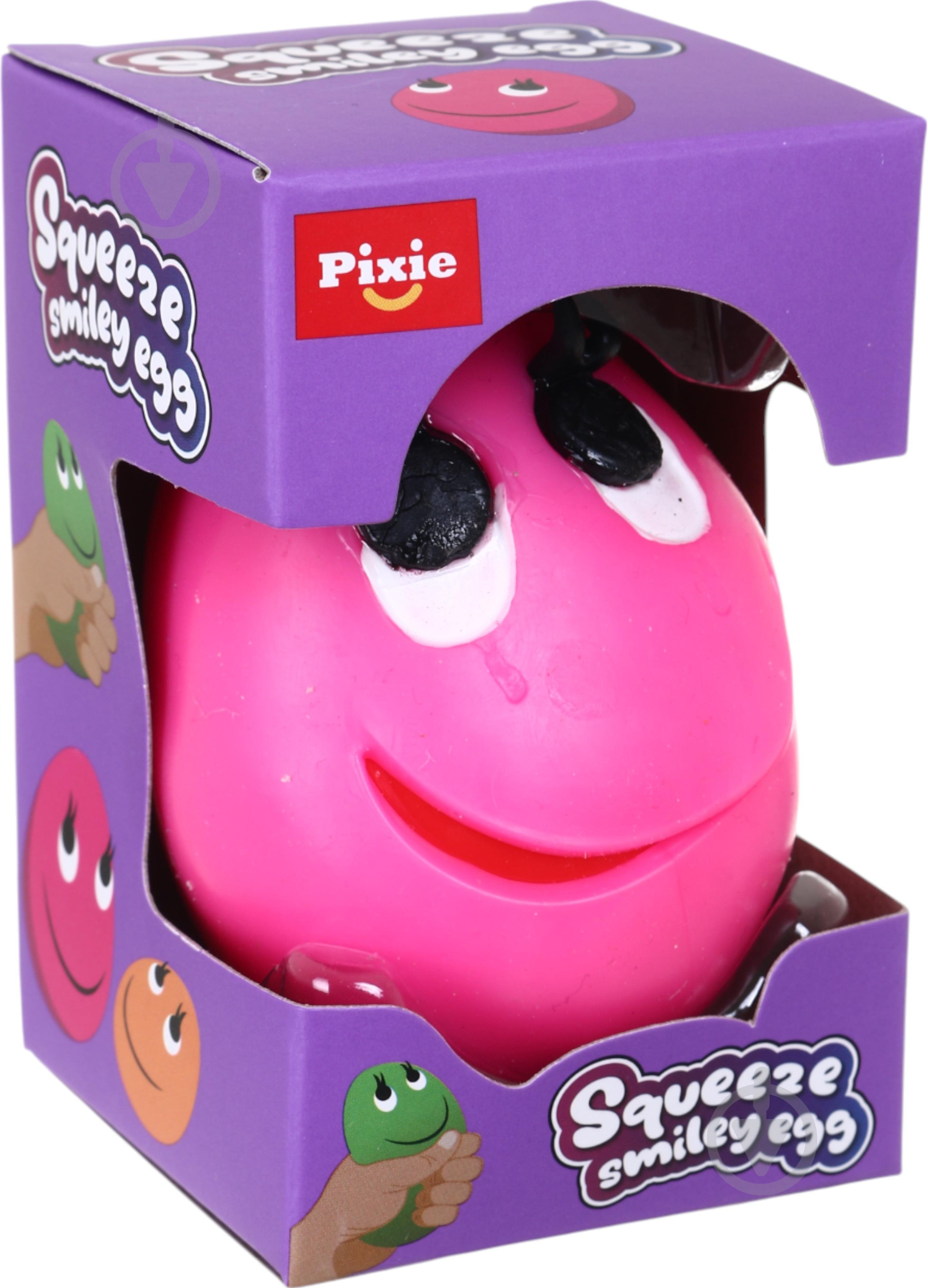 Игрушка-антистресс PIXIE стретч смайлик в ассорт. CKS-10785 - фото 8 Игрушка-антистресс PIXIE стретч смайлик в ассорт. CKS-10785 - фото 8