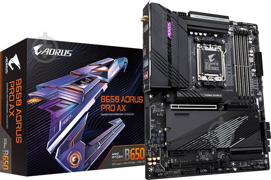 Материнская плата Gigabyte B650 AORUS PRO AX (Socket AM5, AMD B650, ATX) - фото 6