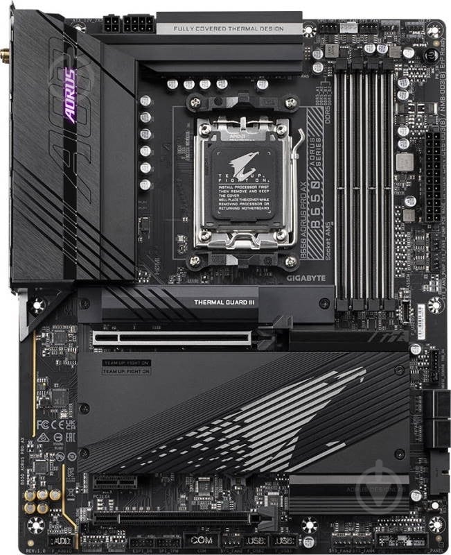 Материнская плата Gigabyte B650 AORUS PRO AX (Socket AM5, AMD B650, ATX) - фото 1