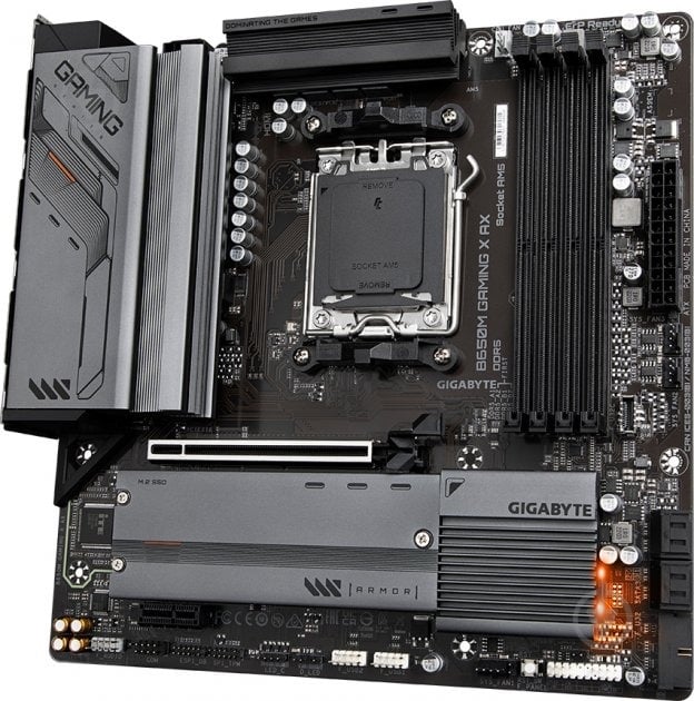 Материнская плата Gigabyte B650M GAMING X AX (Socket AM5, AMD B650, micro ATX) - фото 1
