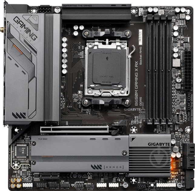 Материнская плата Gigabyte B650M GAMING X AX (Socket AM5, AMD B650, micro ATX) - фото 2
