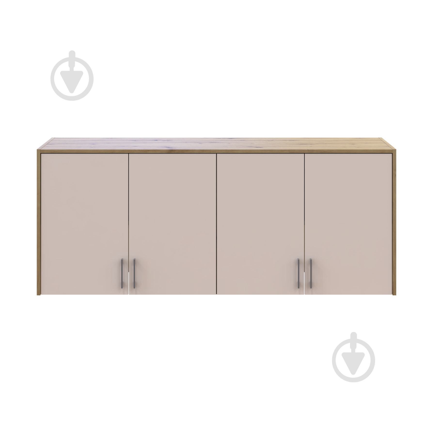 Шкаф верхний Doros Антресоль Высокая 4ДСП 650х1600х520 мм дуб артизан / кашемир - фото 4 Шкаф верхний Doros Антресоль Высокая 4ДСП 650х1600х520 мм дуб артизан / кашемир - фото 4