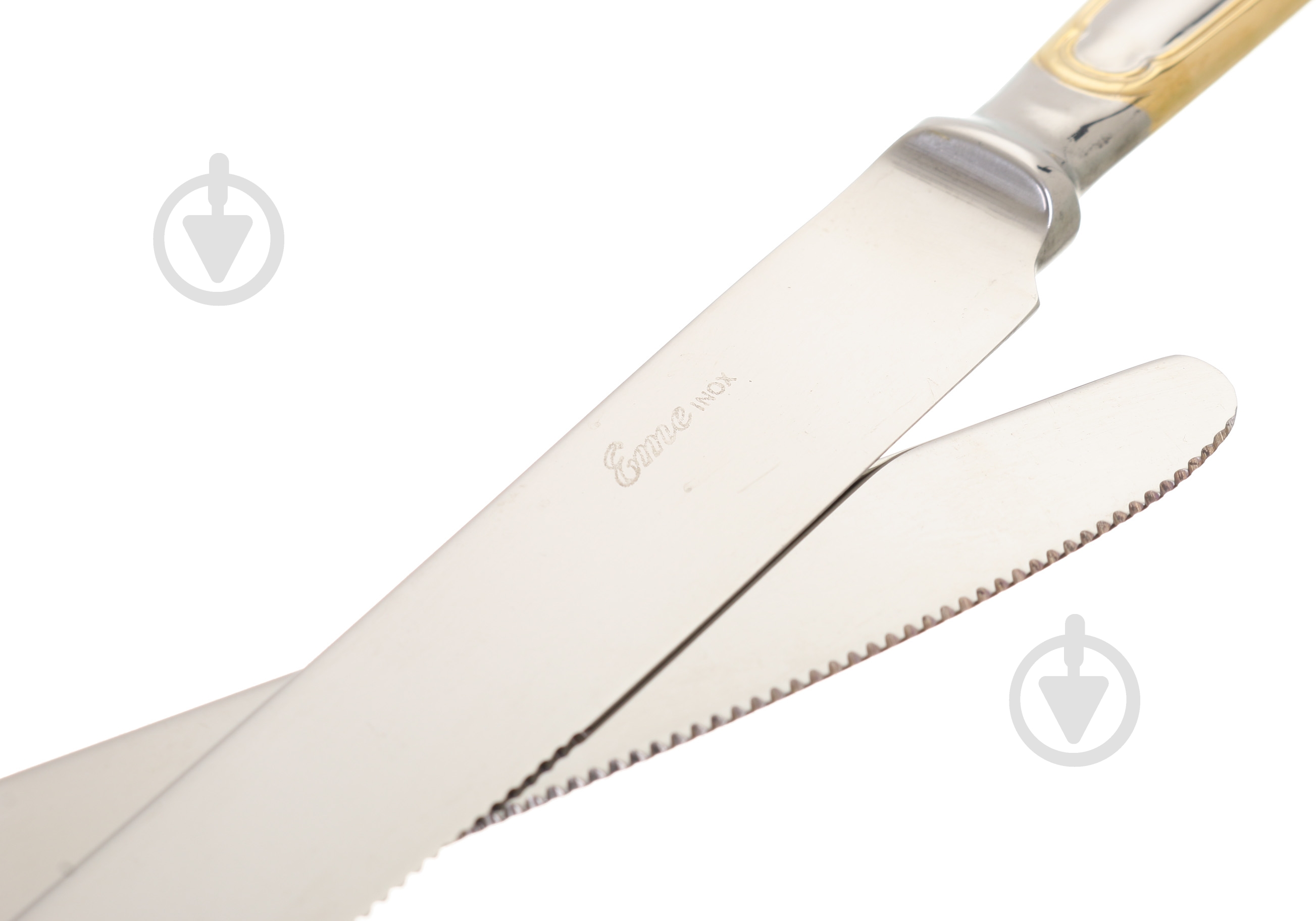 Набор ножей десертных Eme DOMUS ORO 2 шт. X50C2DS/OR - фото 3