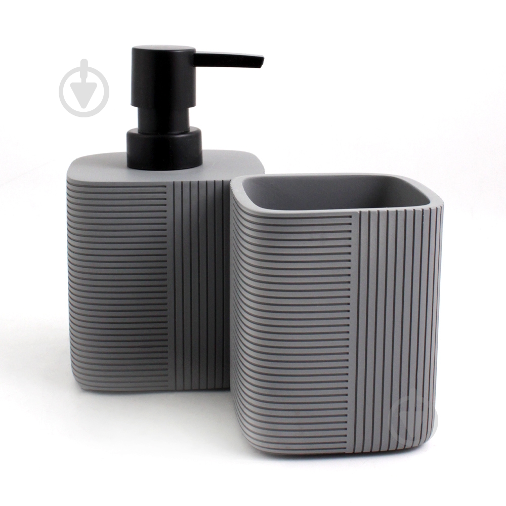 Дозатор для жидкого мыла Trento Eclipse Grey 66614 - фото 3