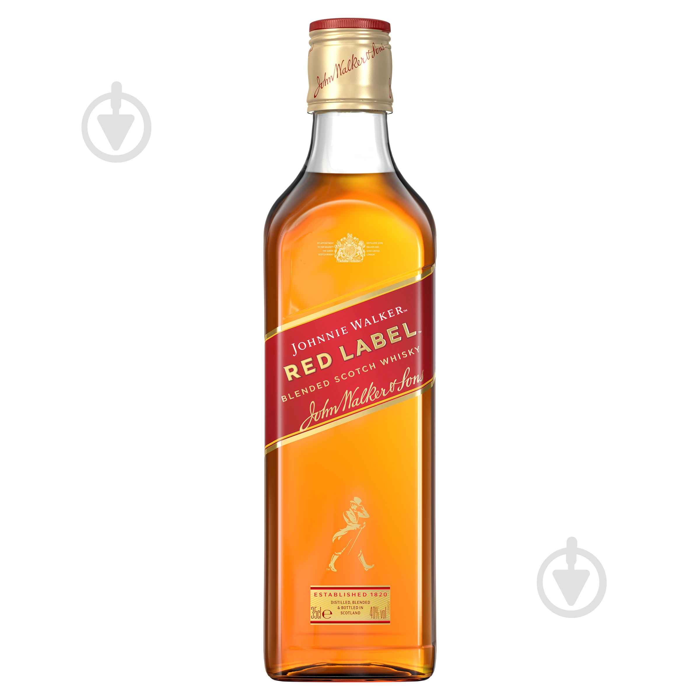 Виски Johnnie Walker Red label 4 года выдержки 0,35 л - фото 1 Виски Johnnie Walker Red label 4 года выдержки 0,35 л - фото 1