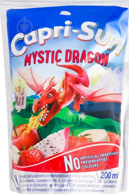 Напій соковий Capri Sun Mistic Dragon 0,2 л - фото 1